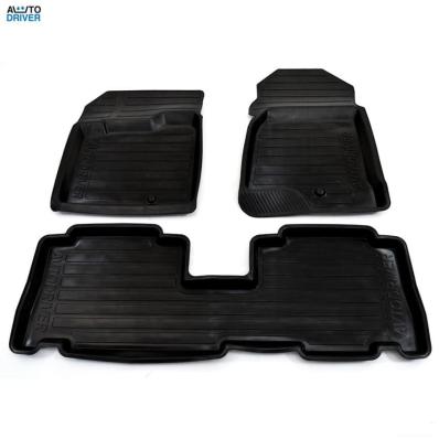 Коврики салона Chevrolet Captiva 2006-2013 (из 4-х) резиновые Автодрайвер