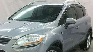 Дефлекторы окон (ветровики) Ford Kuga 2008-2012 (Форд Куга) Кобра Тюнинг